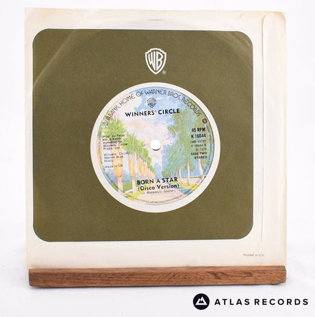 The Winners' Circle - Born A Star - 7" Vinyl Record - EX/EX