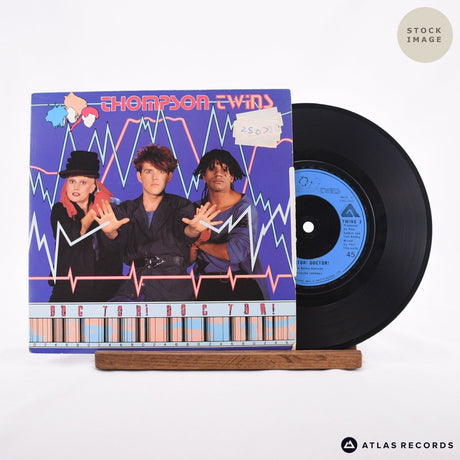 Thompson Twins Doctor! Doctor! Vinyl Record - Sleeve & Record Side-By-Side