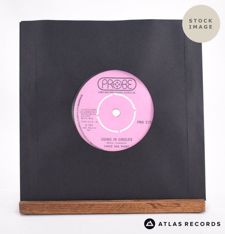 Three Dog Night Tulsa Turnaround 7" Vinyl Record - Reverse Of Sleeve