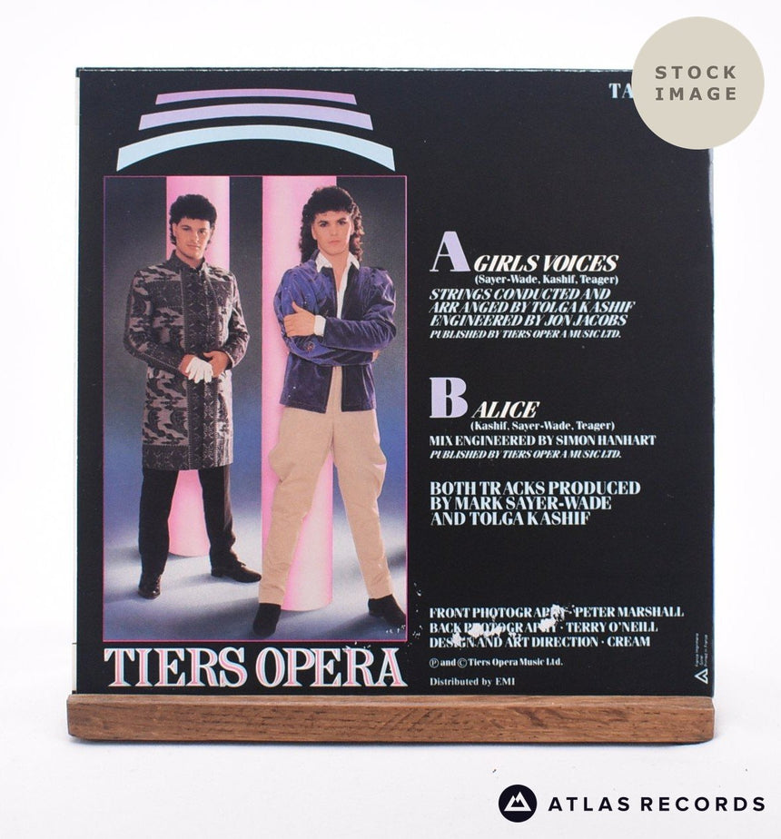 Tiers Opera Girls Voices 7" Vinyl Record - Reverse Of Sleeve