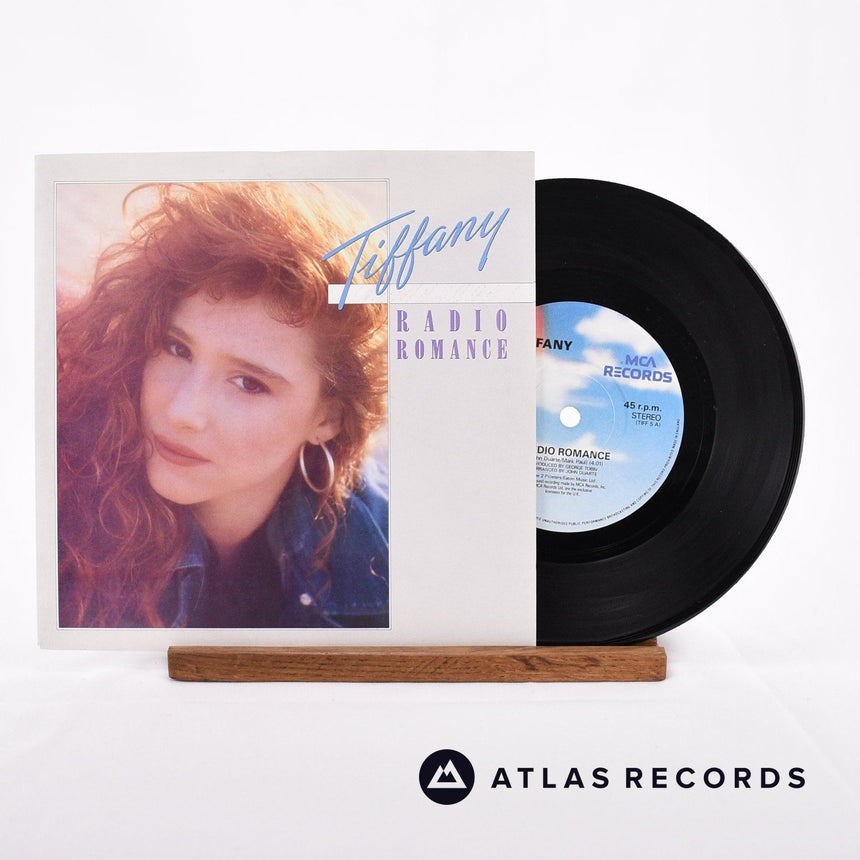 Tiffany Radio Romance 7" Vinyl Record - Front Cover & Record
