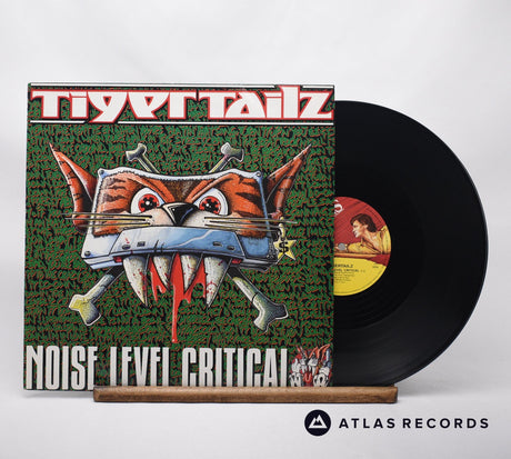 Tigertailz Noise Level Critical 12" Vinyl Record - Front Cover & Record