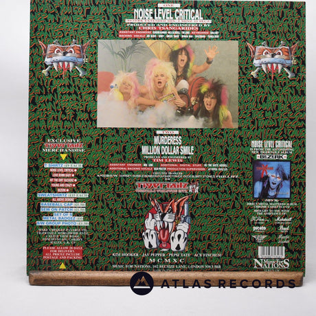 Tigertailz - Noise Level Critical - 12" Vinyl Record - NM/EX