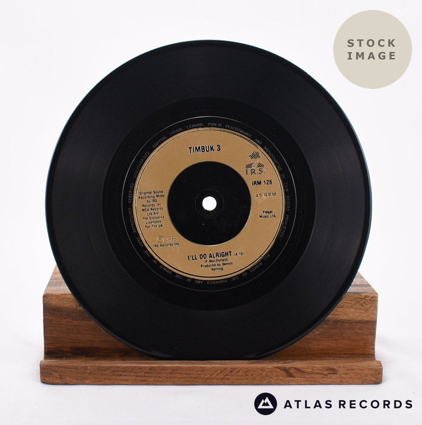Timbuk 3 The Future's So Bright I Gotta Wear Shades Vinyl Record - Record B Side