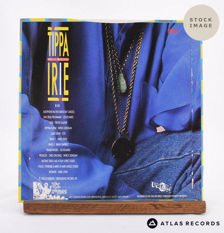 Tippa Irie Hello Darling 1982 Vinyl Record - Reverse Of Sleeve