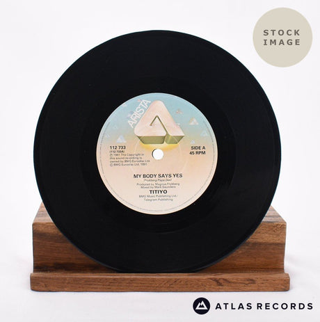 Titiyo My Body Says Yes Vinyl Record - Record A Side