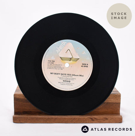 Titiyo My Body Says Yes Vinyl Record - Record B Side
