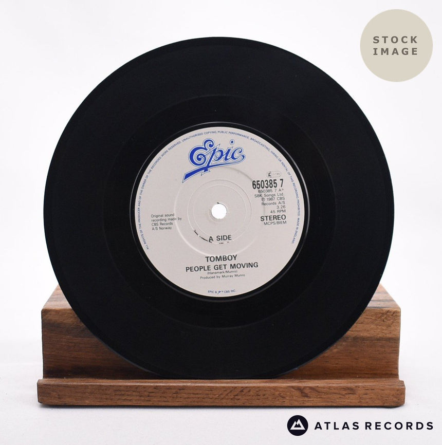 Tomboy People Get Moving 7" Vinyl Record - Record A Side