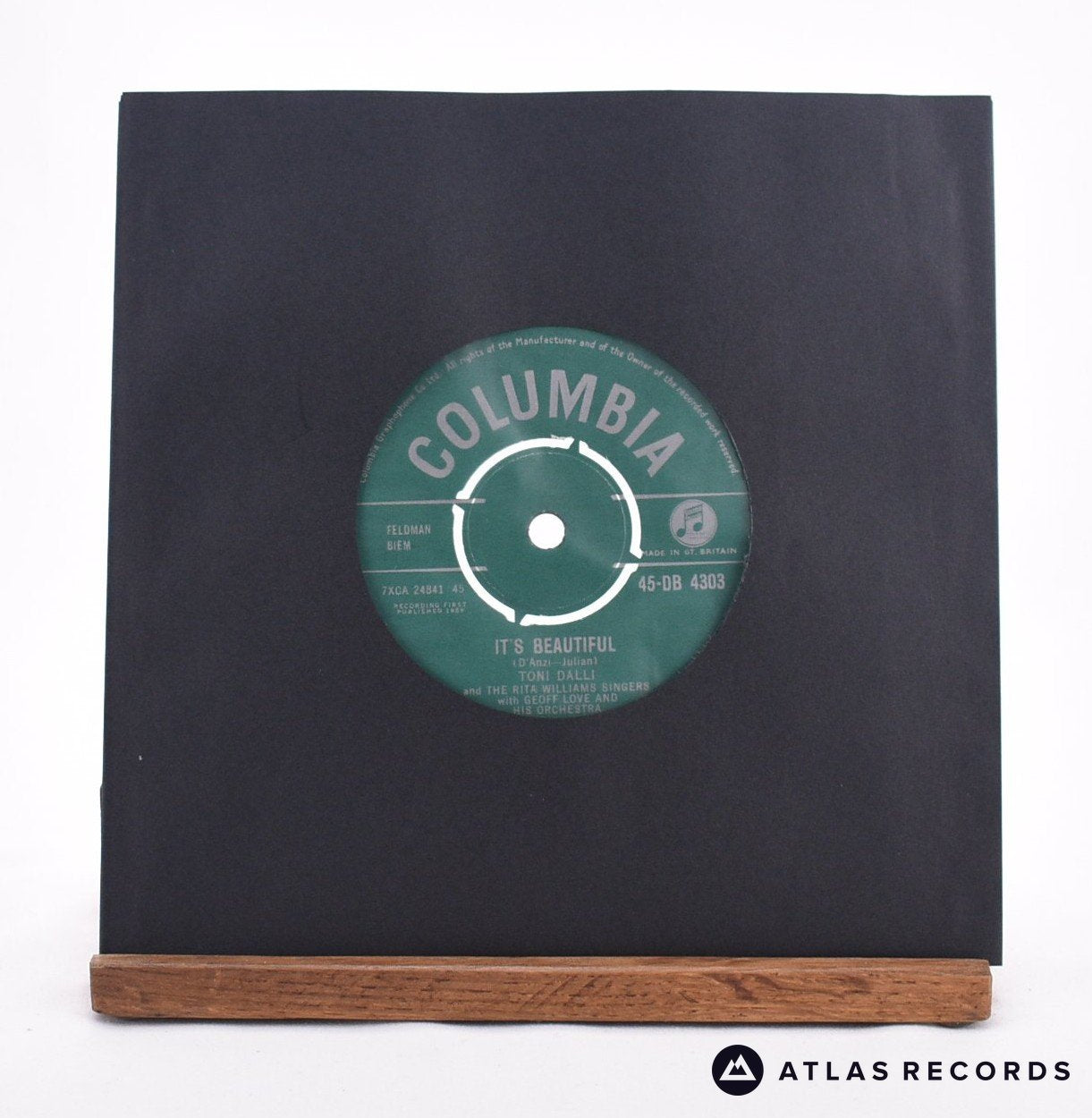 Toni Dalli It's Beautiful 7" Vinyl Record - In Sleeve