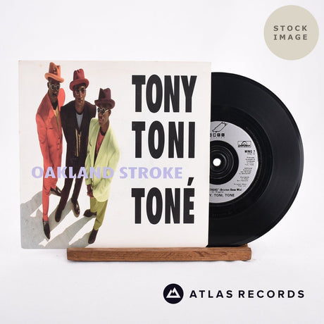 Tony! Toni! Toné! Oakland Stroke 1992 Vinyl Record - Sleeve & Record Side-By-Side