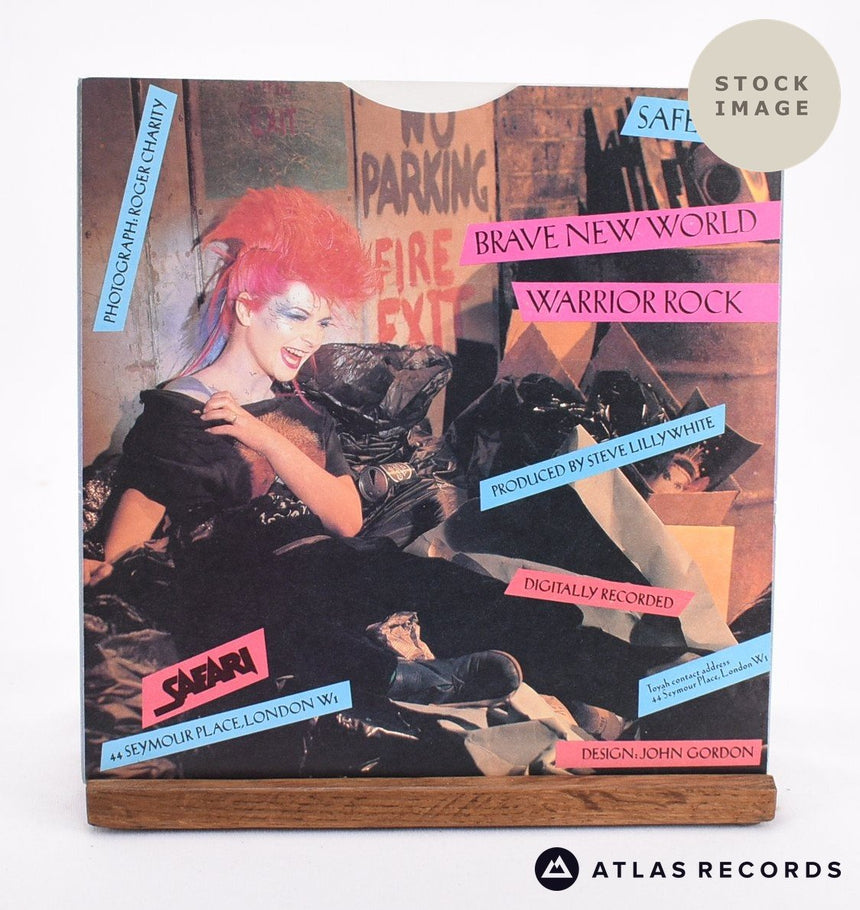 Toyah Brave New World 1984 Vinyl Record - Reverse Of Sleeve