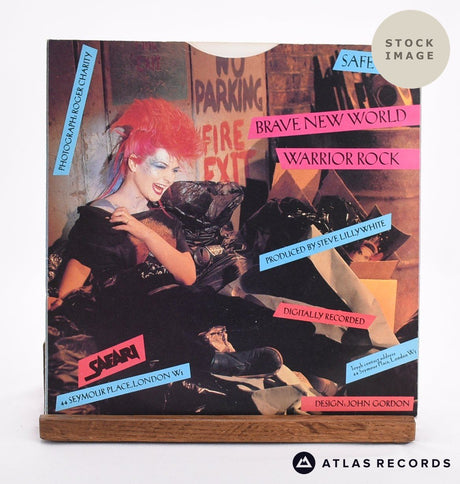 Toyah Brave New World 7" Vinyl Record - Reverse Of Sleeve