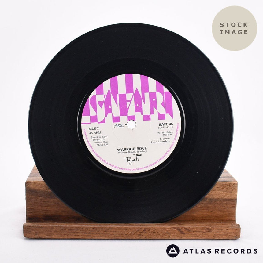 Toyah Brave New World 7" Vinyl Record - Record B Side