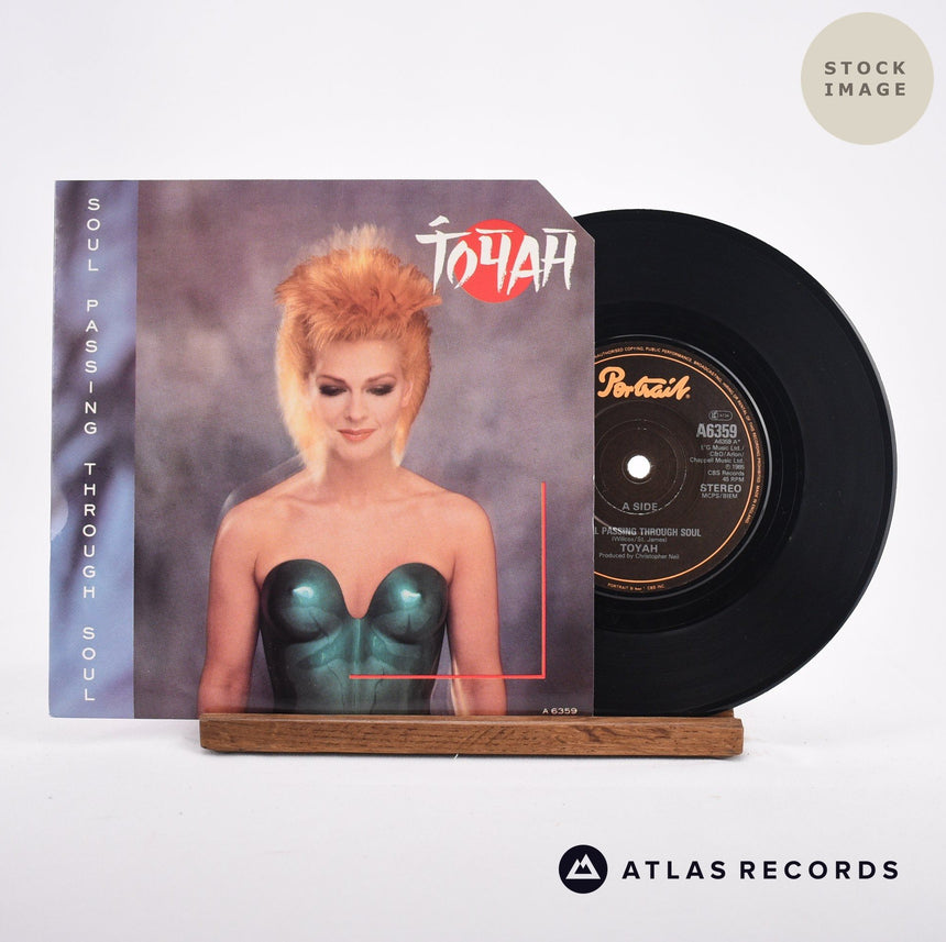 Toyah Soul Passing Through Soul 1978 Vinyl Record - Sleeve & Record Side-By-Side