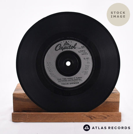 Tracie Spencer This Time Make It Funky 1991 Vinyl Record - Record B Side