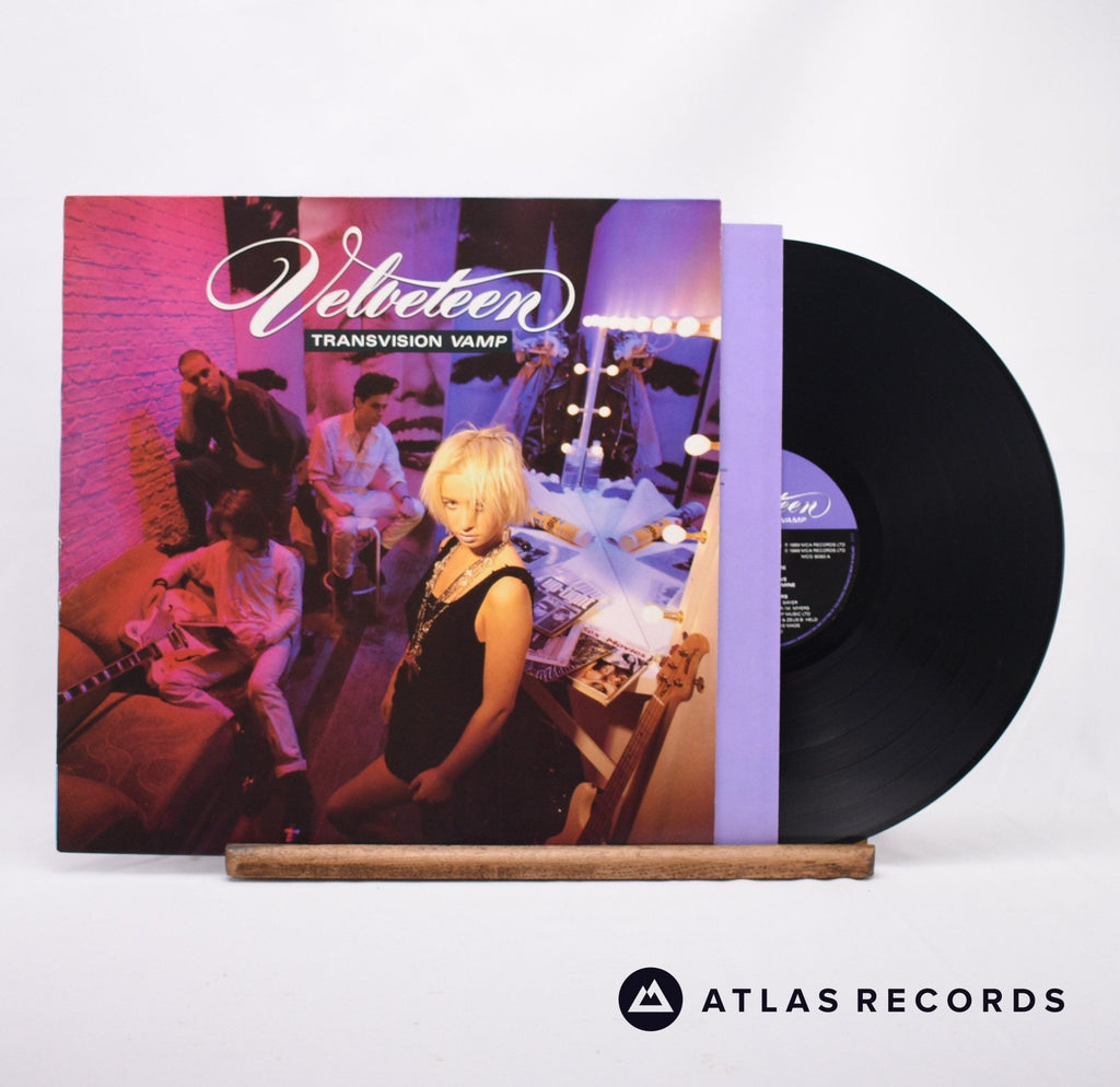 Transvision Vamp Velveteen LP Vinyl Record - Front Cover & Record