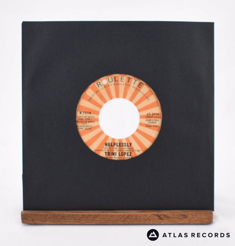 Trini Lopez Helplessly 7" Vinyl Record - In Sleeve