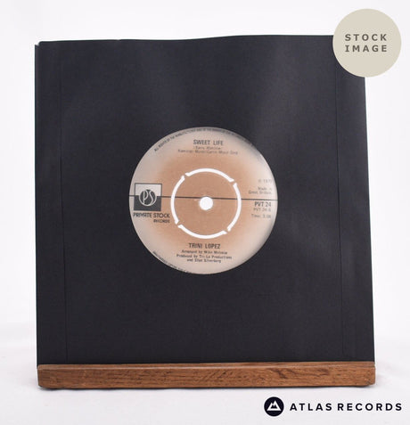 Trini Lopez Somethin' 'Bout You Baby I Like 7" Vinyl Record - Reverse Of Sleeve