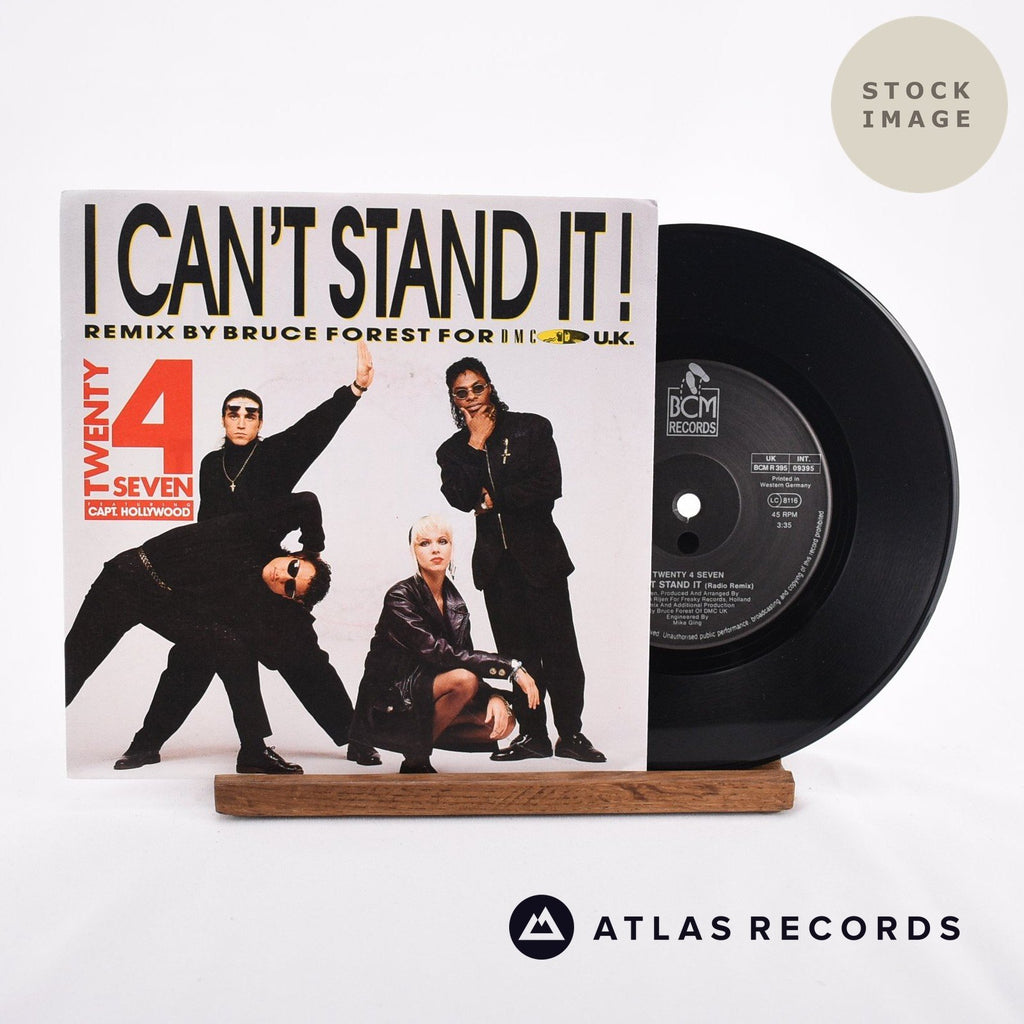 Twenty 4 Seven I Can't Stand It! Vinyl Record - Sleeve & Record Side-By-Side
