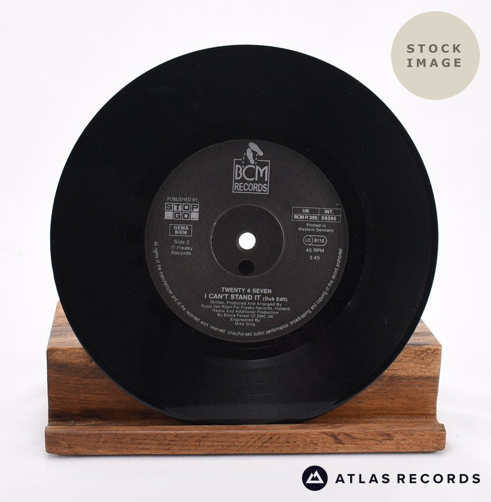 Twenty 4 Seven I Can't Stand It! Vinyl Record - Record B Side