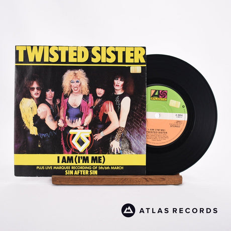 Twisted Sister I Am (I'm Me) 7" Vinyl Record - Front Cover & Record