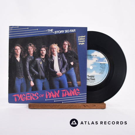 Tygers Of Pan Tang The Story So Far 7" Vinyl Record - Front Cover & Record