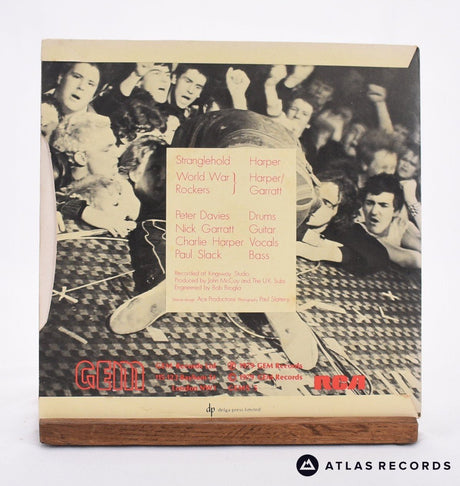 UK Subs - Stranglehold - Red 7" Vinyl Record - EX/VG+