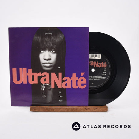 Ultra Naté It's Over Now 7" Vinyl Record - Front Cover & Record