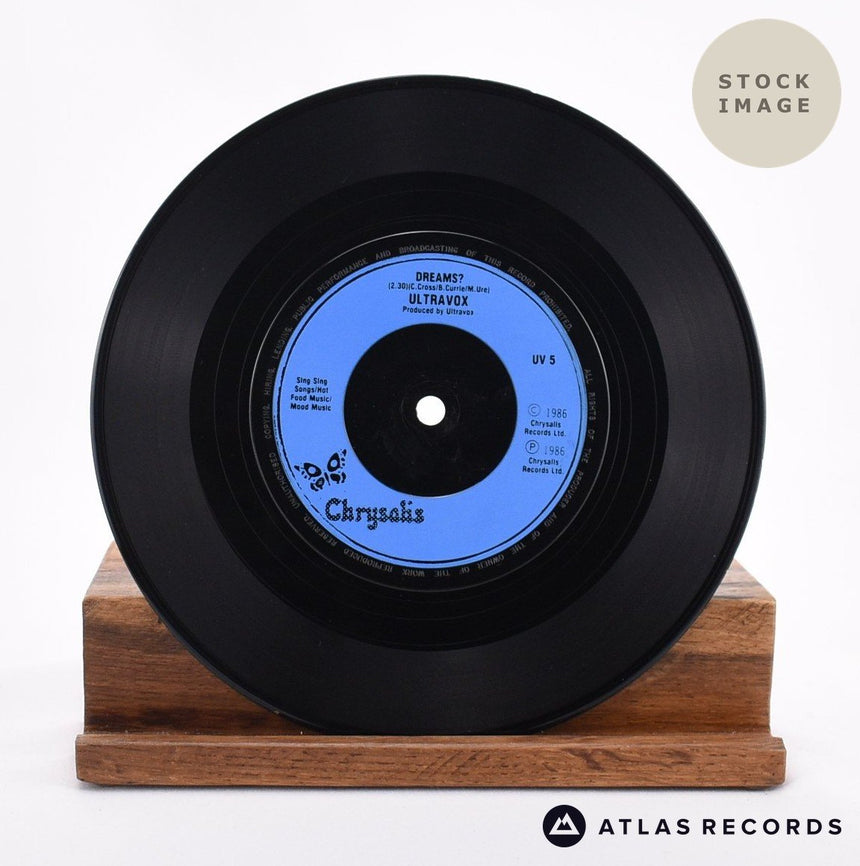 Ultravox All Fall Down 7" Vinyl Record - Record B Side