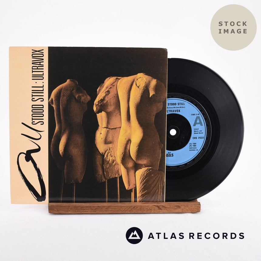 Ultravox All Stood Still Vinyl Record - Sleeve & Record Side-By-Side
