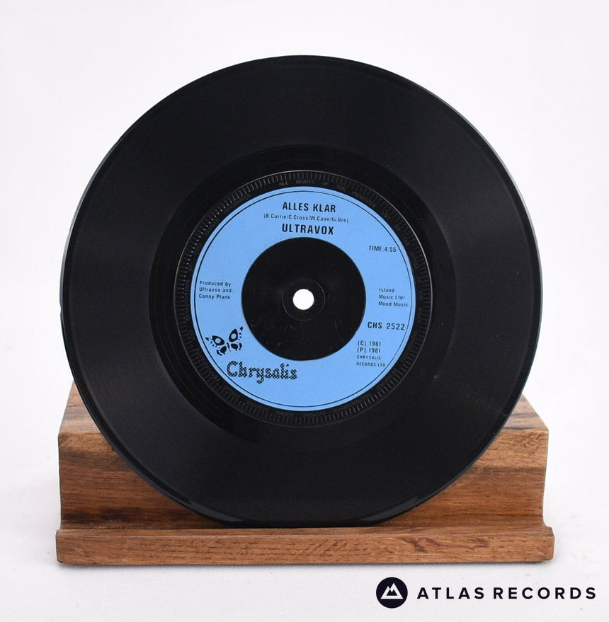 Ultravox - All Stood Still - 7" Vinyl Record - EX/EX