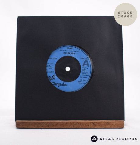 Ultravox Hymn 7" Vinyl Record - Sleeve & Record Side-By-Side