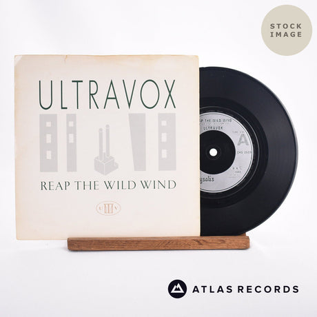 Ultravox Reap The Wild Wind 7" Vinyl Record - Sleeve & Record Side-By-Side