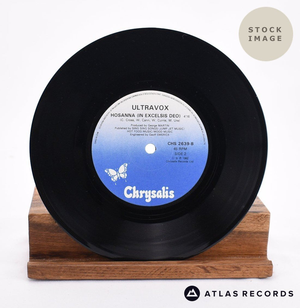 Ultravox Reap The Wild Wind 1980 Vinyl Record - Record B Side