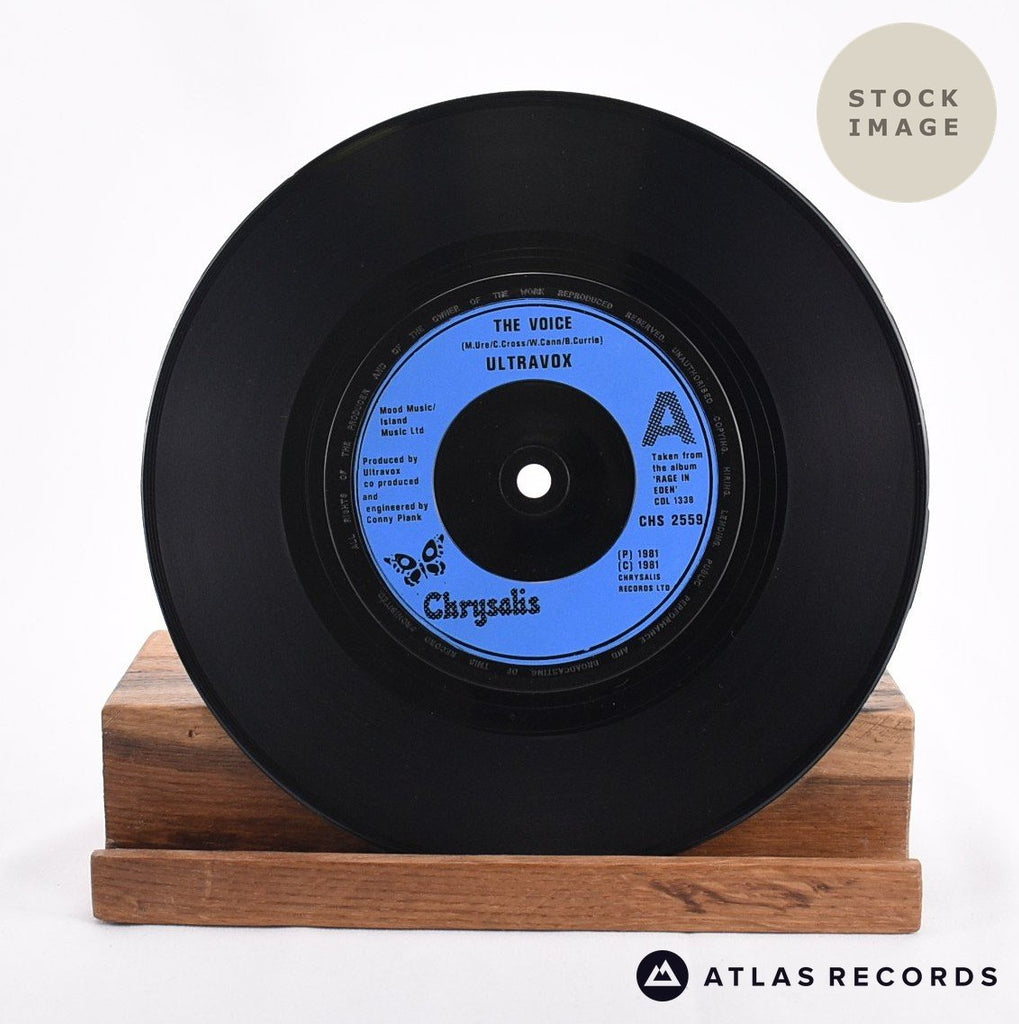 Ultravox The Voice Vinyl Record - Record A Side