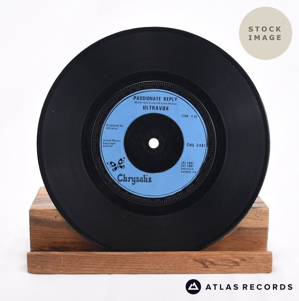 Ultravox Vienna 1989 Vinyl Record - Record B Side