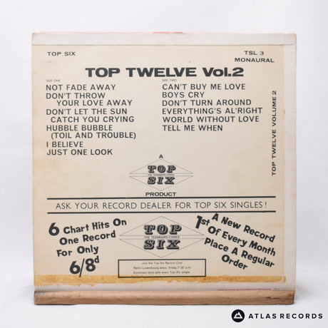 Unknown Artist - Top Twelve Volume 2 - LP Vinyl Record - VG+/VG