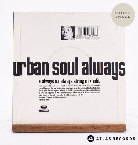 Urban Soul Always Vinyl Record - Reverse Of Sleeve