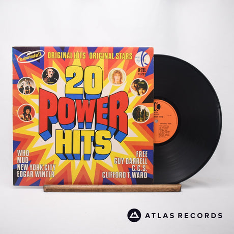 Various 20 Power Hits LP Vinyl Record - Front Cover & Record