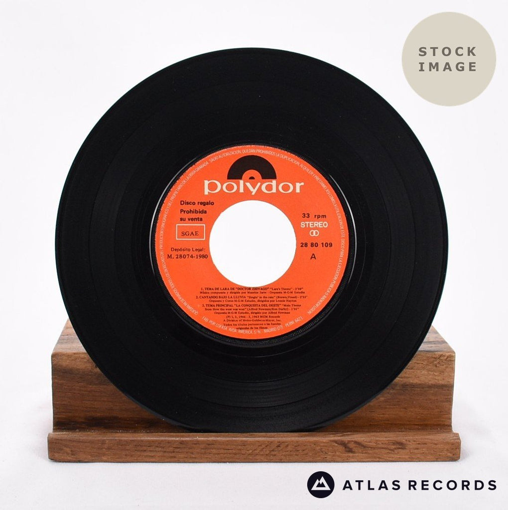 Various 6 Temas De Cine Vinyl Record - Record A Side