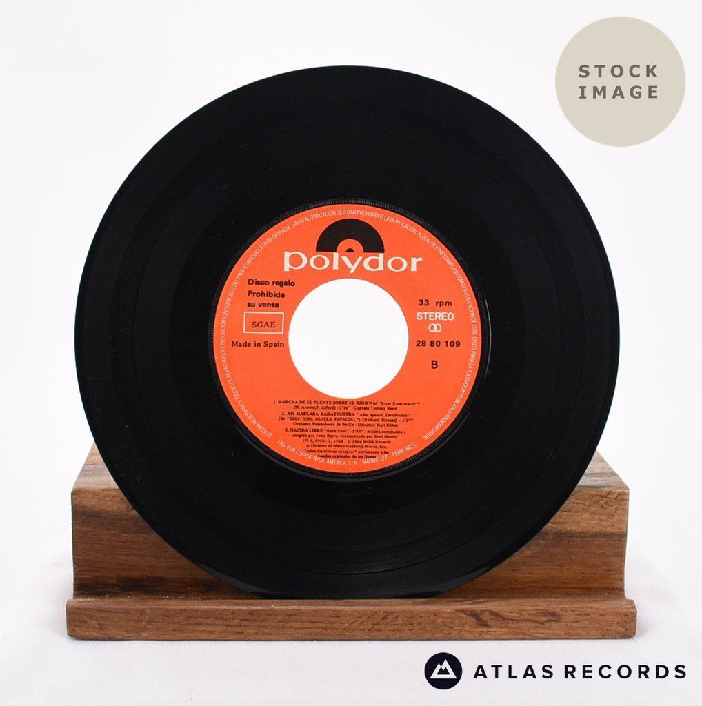 Various 6 Temas De Cine Vinyl Record - Record B Side