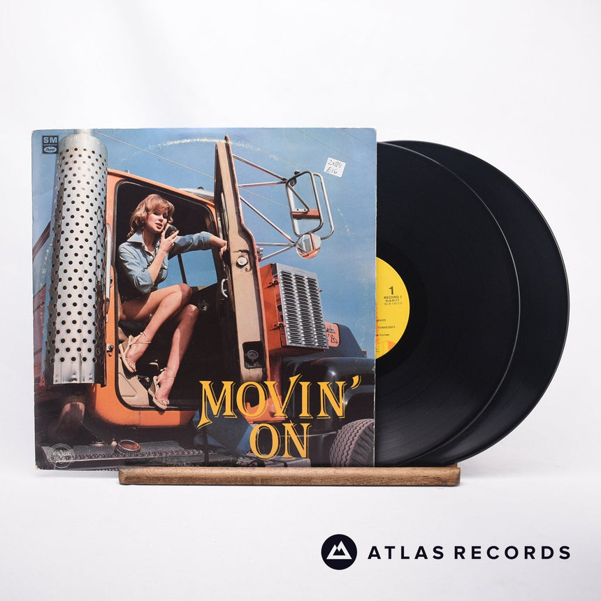 Various Movin' On Double LP Vinyl Record - Front Cover & Record