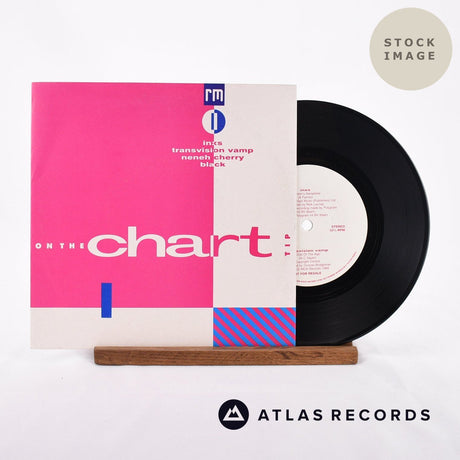 Various On The Chart Tip 1 Vinyl Record - Sleeve & Record Side-By-Side