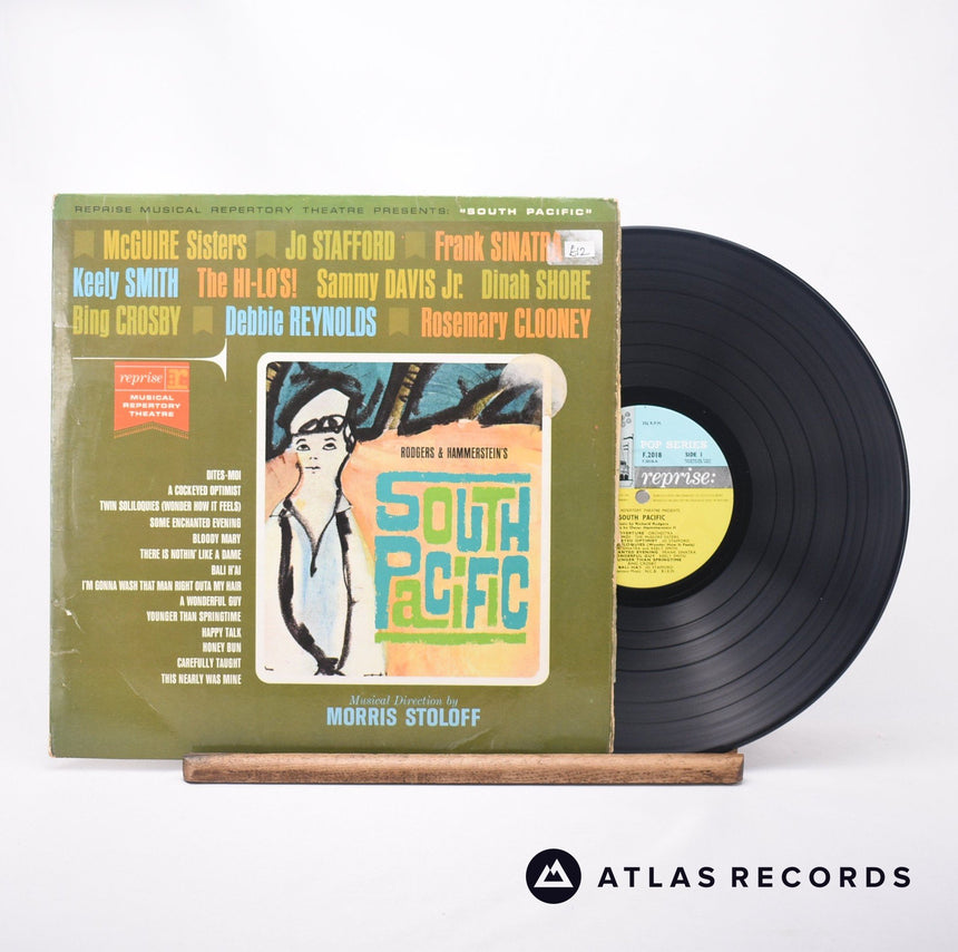 Various Reprise Musical Repertory Theatre Presents South Pacific LP Vinyl Record - Front Cover & Record