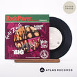 Various Rock Power Magazine Presents 7" Vinyl Record - Sleeve & Record Side-By-Side