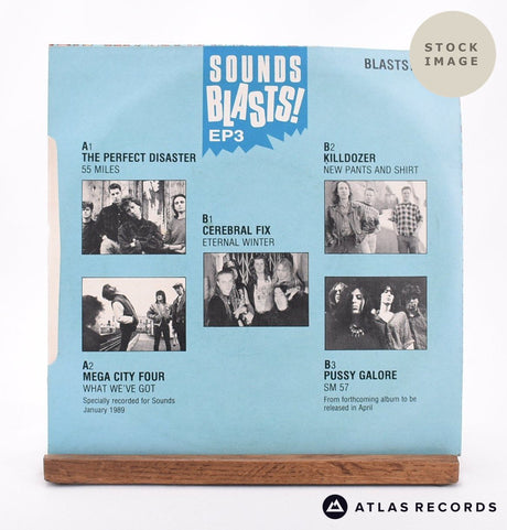 Various Sounds Blasts! EP3 7" Vinyl Record - Reverse Of Sleeve