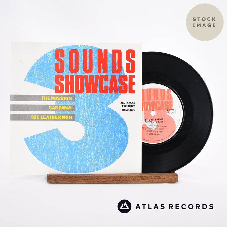 Various Sounds Showcase 3 7" Vinyl Record - Sleeve & Record Side-By-Side