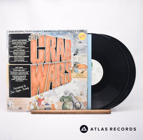 Various The Crab Wars Double LP Vinyl Record - Front Cover & Record