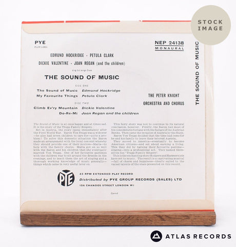 Various The Sound Of Music 7" Vinyl Record - Reverse Of Sleeve