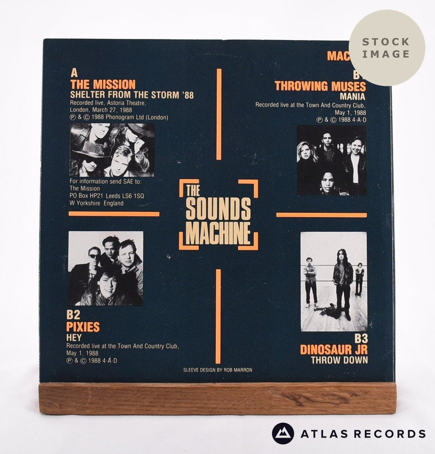 Various The Sounds Machine EP 1 Vinyl Record - Reverse Of Sleeve